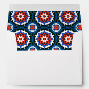 Suzani Pattern With Bold Ornament Envelope
