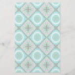 Suzani Pattern with Uzbek and Kazakh Motifs Stationery