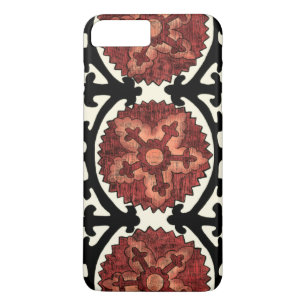 Suzani Style Decorative Floral Pattern iPhone 8 Plus/7 Plus Case