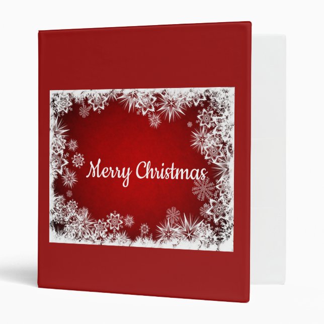 SUZANNE ELIZABETH CHRISTMAS COLLECTION - 3 RING BINDER (Front/Inside)