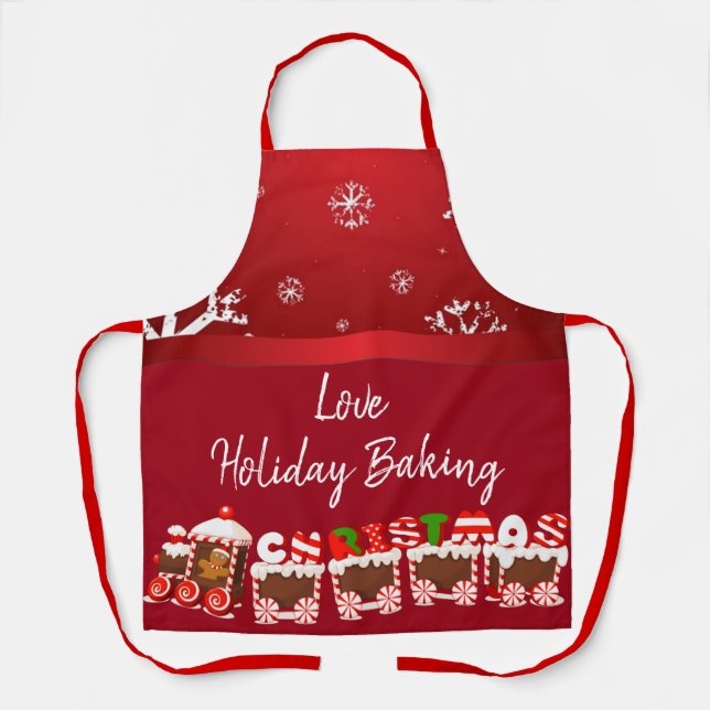 Suzanne Elizabeth Christmas Collection - Apron (Front)