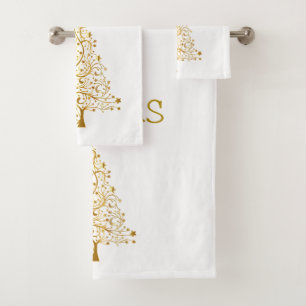 Suzanne Elizabeth Christmas Collection Bath Towel
