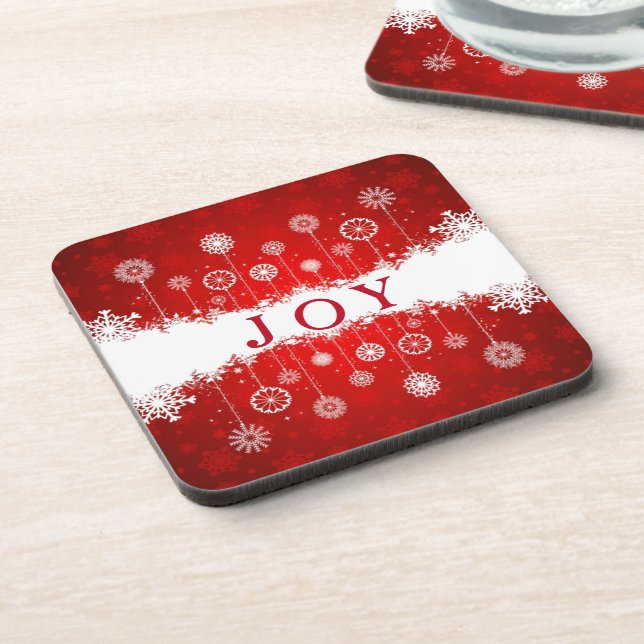 SUZANNE ELIZABETH CHRISTMAS COLLECTION  BEVERAGE COASTER (Left Side)