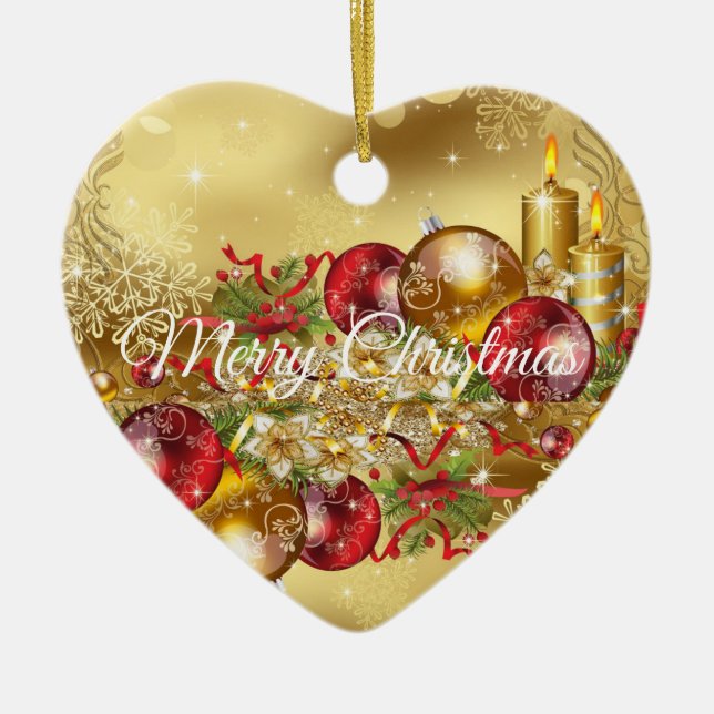 SUZANNE ELIZABETH CHRISTMAS COLLECTION CERAMIC ORN CERAMIC ORNAMENT (Front)