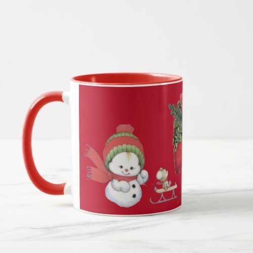Suzanne Elizabeth Christmas Collection Holiday Mug