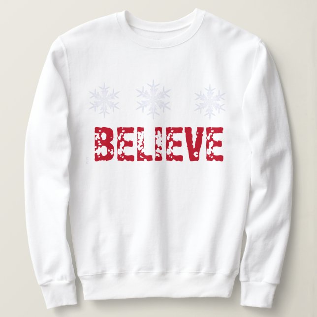 Suzanne Elizabeth Christmas Collection - Ladies T- Sweatshirt (Design Front)