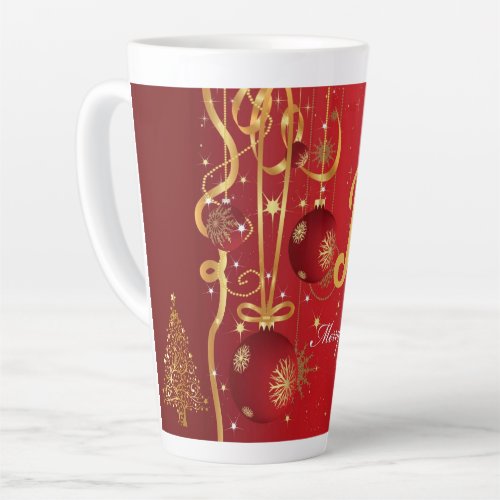 Suzanne Elizabeth Christmas Collection Latte Mug