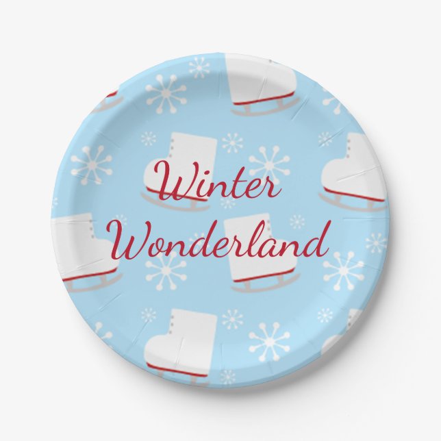 Suzanne Elizabeth Christmas Collection Paper Plate (Front)