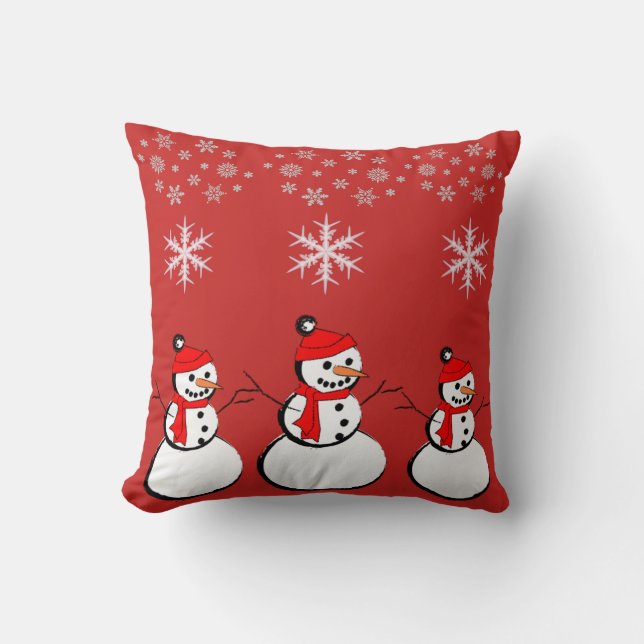 SUZANNE ELIZABETH CHRISTMAS COLLECTION THROW PILLOW (Front)