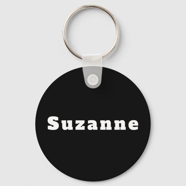 Suzanne Keychain (Front)