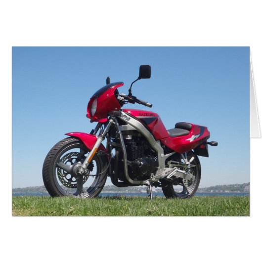 Suzuki 1992 GS500E Cards (Front Horizontal)