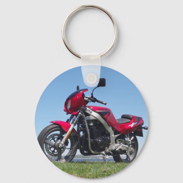 Suzuki 1992 GS500E Keychain (Front)