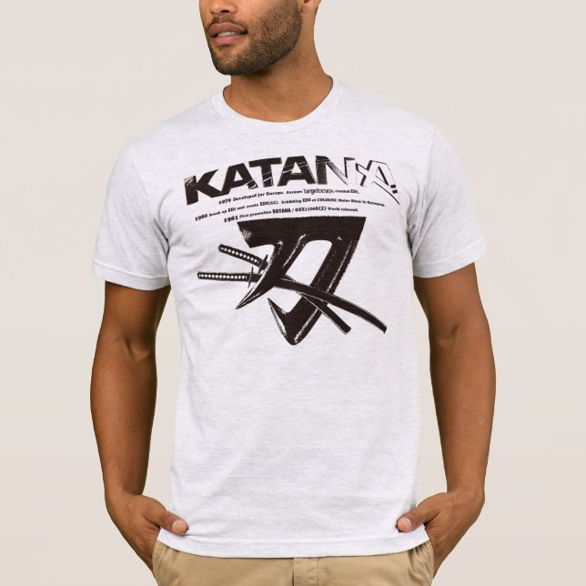 Suzuki Katana Logo Black T-Shirt (Front)