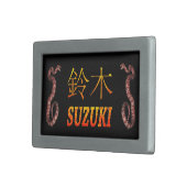 Suzuki Monogram Snake Belt Buckle (Front Right)