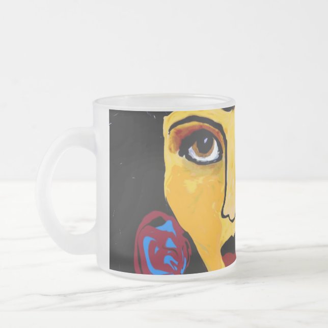 Suzy Frosted Mug (Left)