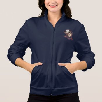 Suzy Sailor Fleece Track Jacket by FluffShop at Zazzle