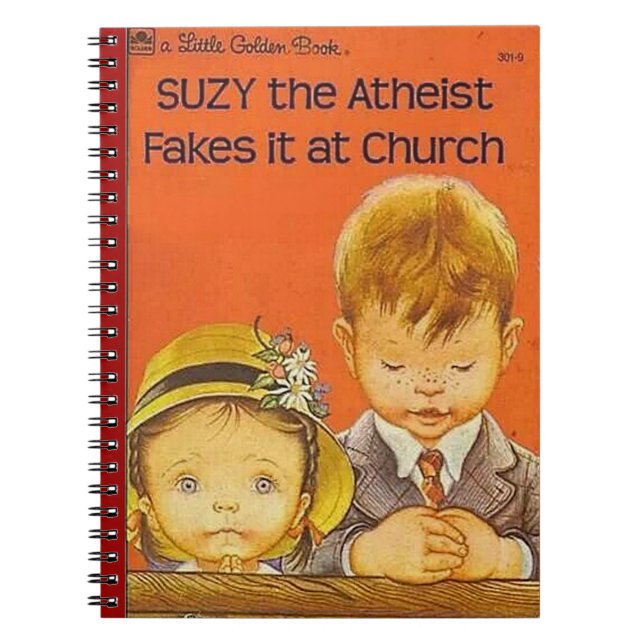 suzy the atheist notebook (Front)