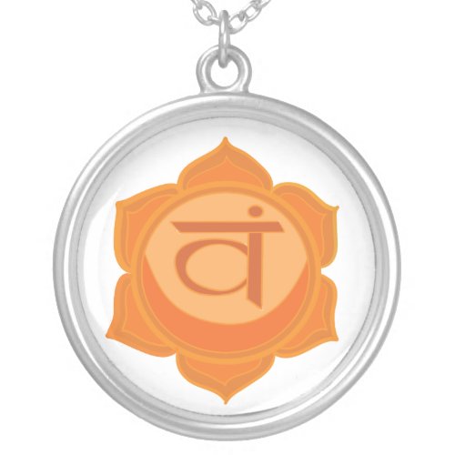 Svadhisthana Sacral Chakra Round Necklace