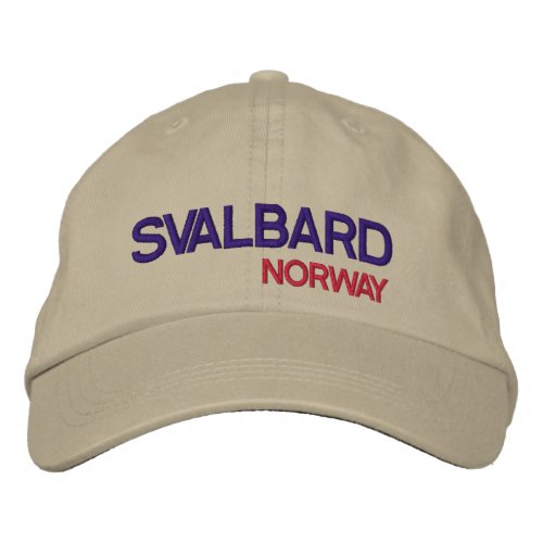 Svalbard Norway Adjustable Hat