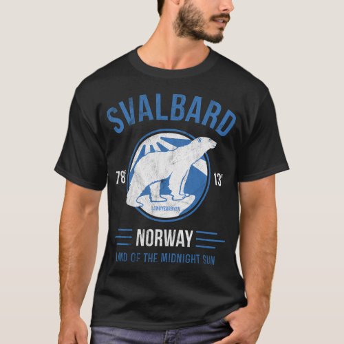 Svalbard Norway Polar Bear Arctic T_Shirt