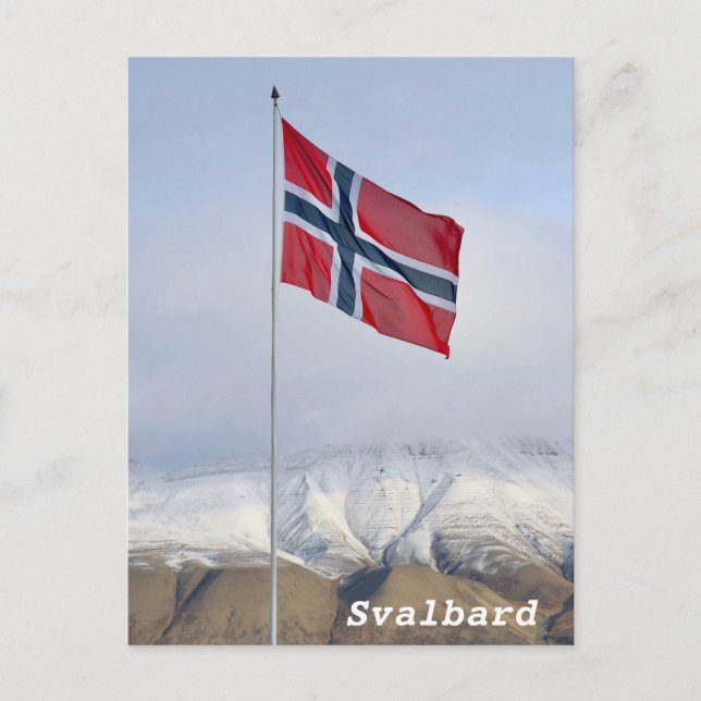 Svalbard, Norway Postcard (Front)