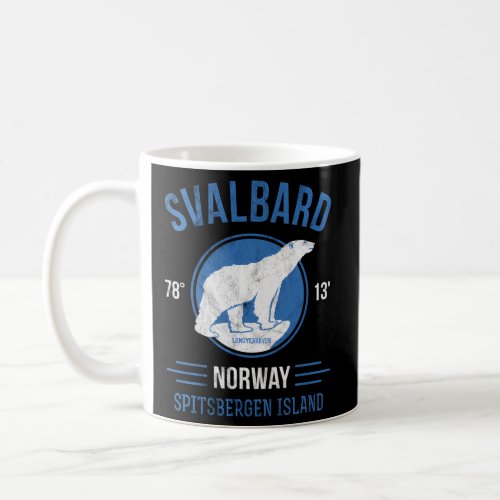 Svalbard Polar Bear Spitsbergen Norway Coffee Mug