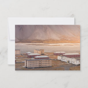 Svalbard Pyramiden Card