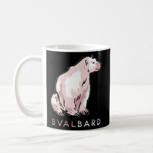 Svalbard The Polar Bear Arctic Circle Norway Coffee Mug