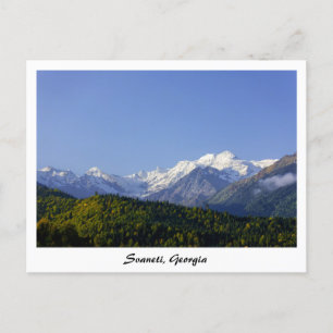 Svaneti Georgia souvenir tourist postcard