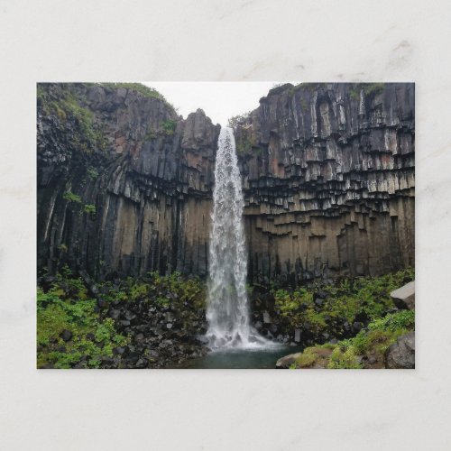 Svartifoss Iceland Postcard