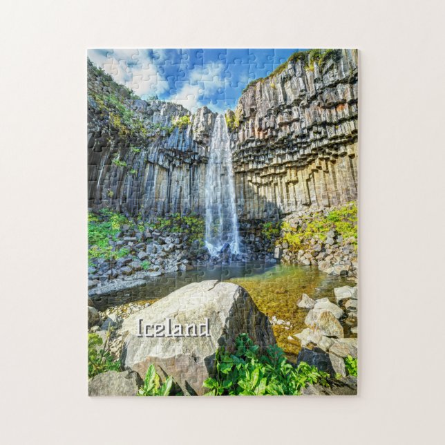 Svartifoss Waterfall, Iceland Jigsaw Puzzle (Vertical)