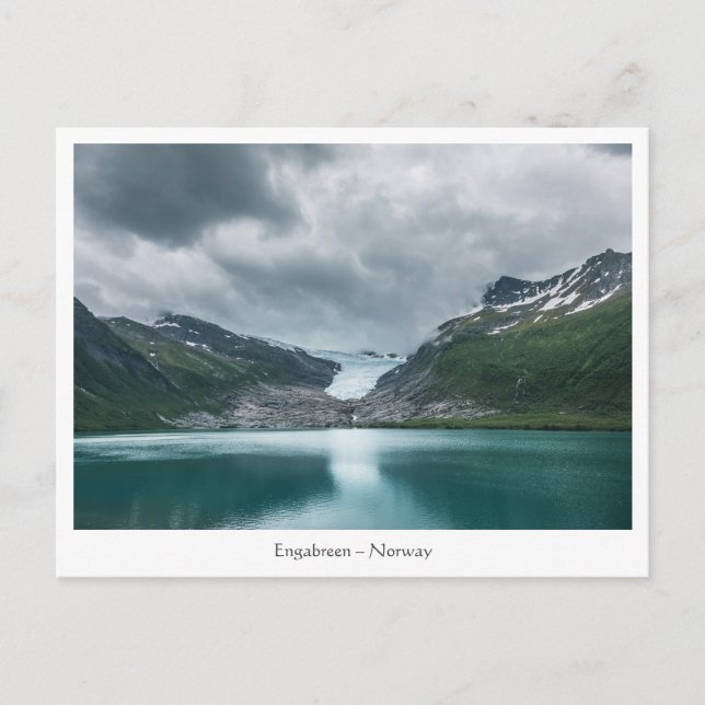 Svartisen Glacier Norway Postcard (Front)