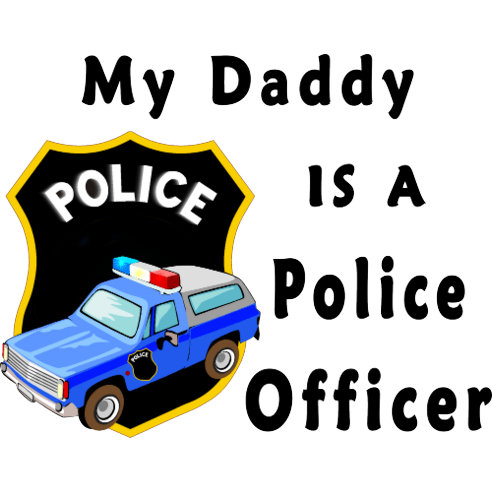 My Daddy Is A Police Officer Personalized Gifts