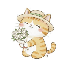 Kawaii Ginger Cat Collection