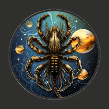 Zodaic Round Wall Clocks