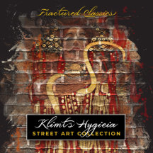 Klimt Hygieia Brick Wall Mural Collection
