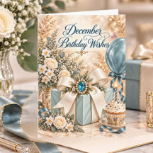 BIRTHSTONE BIRTHDAY CARDS COLLECTION