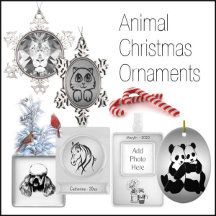 Animal Christmas Ornaments