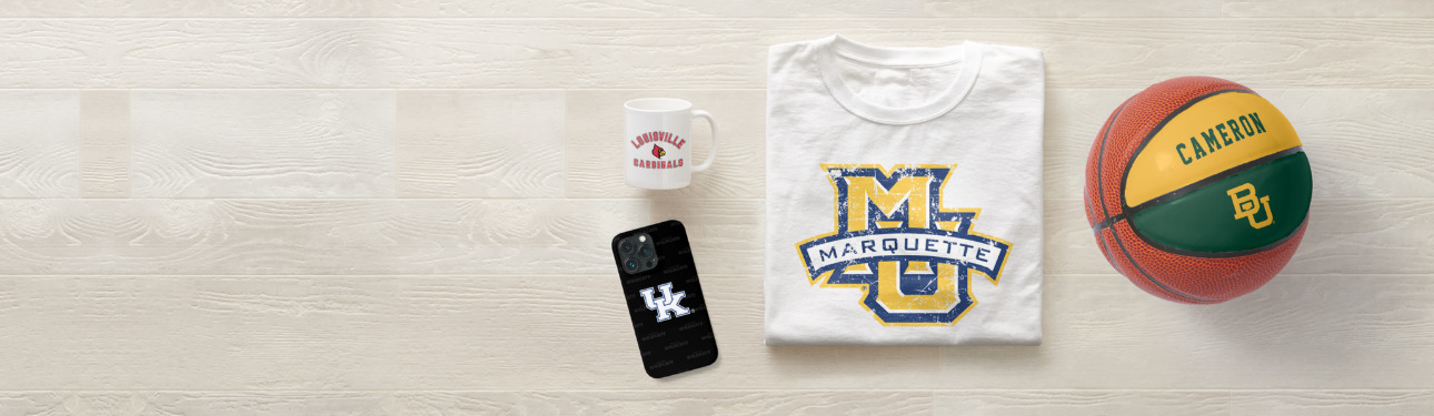 Shop custom products to support your team