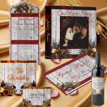 Rustic Wildflowers & Ribbon Collection