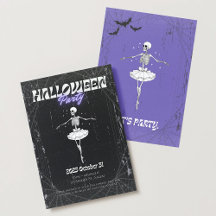 The Skeleton Ballerina Halloween Collection