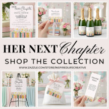 Floral Her Next Chapter Bridal Shower Supplies