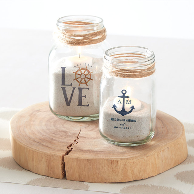 DIY: Mason Jar Wedding Centerpieces
