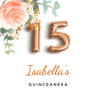 Shop personalized party supplies for your Quinceañera!