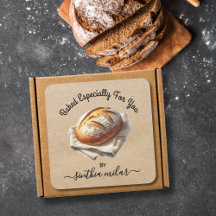 Custom sourdough bread labels