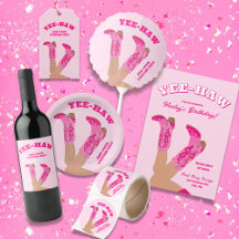 Hot Pink Cowgirl Boots Custom