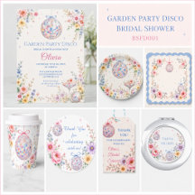 Garden Party Disco Bridal Shower