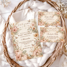 Wildflower Little Pumpkin Baby Shower