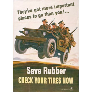 Flying Jeep Poster