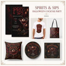 Spirits & Sips | Halloween Cocktail Party